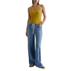 NEW AG Adriano Goldschmied Stella Cinched Drawstring Jeans 31 / 12